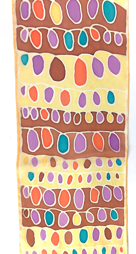 Modern Curl - Silk Scarf
