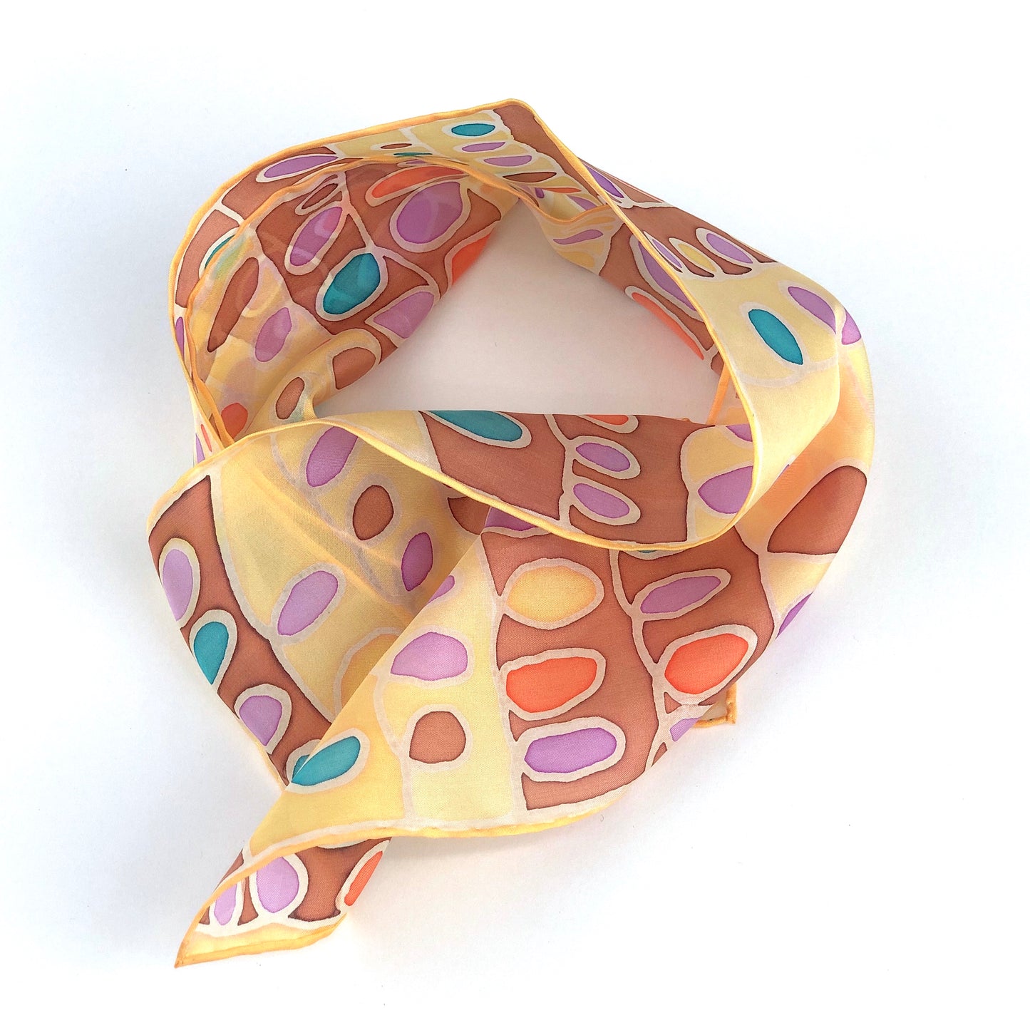 Modern Curl - Silk Scarf